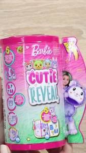 Barbie Cutie Reveal Chelsea Doll & Accessories Animal Plush Costume & 6 Surprises Including Color Change Bunny as Koala
