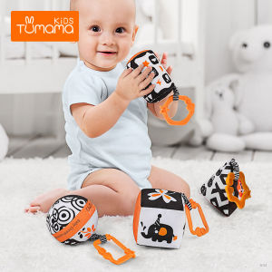 TUMAMA Educational Baby Tactile Hand Catch The Ball Early Education Ball Toy Baby Rattle 0-3Months Perception Cloth Ball