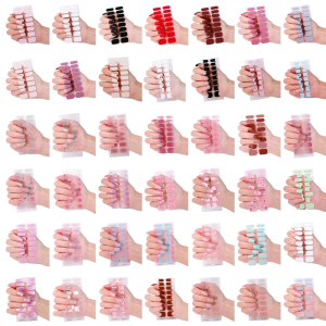 Nail Wraps Nails Polish Strips Adhesive Nails Art Stickers Fingernails Manicure Stickers for Nails Art Decorations