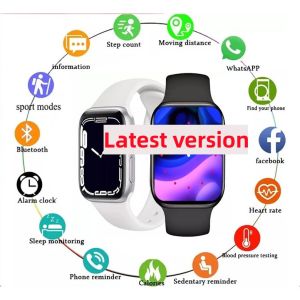 ⌚【Readystock】 + FREE Shipping ⌚ IWO 14 T900 Pro Max Smartwatch Men Women Full Screen waterproof sports Rotary Series 7 Bluetooth Call 44mm Blood Pressure Monitor Smart Watch Watchs For Apple Android Phone