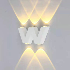 SXH  Modern Simple Bowknot Wall Lamp Outdoor led Waterproof Creative Courtyard Background Wall Hotel Bedroom Wall Lamp