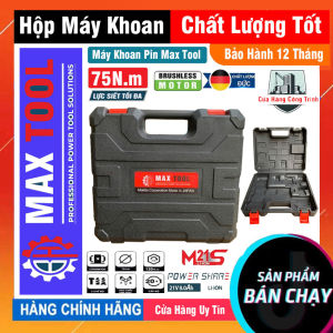 [ Thanh Lý] Hộp Đựng Máy Khoan Pin Max Tool Máy Siết Bulong Máy Chuyên Vít