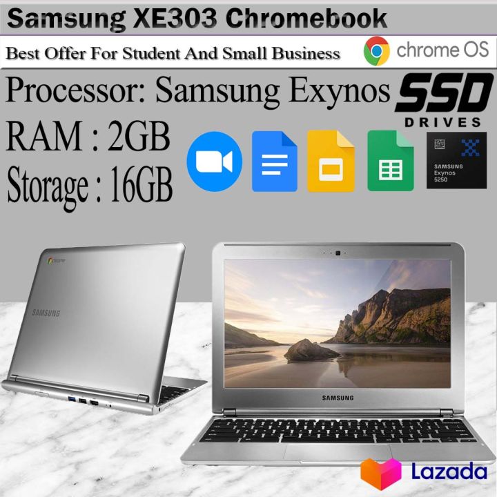 Samsung Chromebook XE303C12-A01 Exynos 5250 2GB RAM 16GB