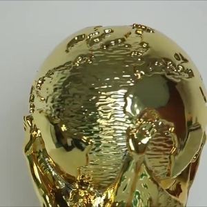 ◎   Beseyun ◎ [2022 Original ] Golden World Cupfootball Champion Hercules Cup Trophy Model Soccer Match Souvenir Fan Supplies Home Decoration Accessories Decor