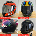 Fullface Agu helmet, Asian multi-color metamaterial - BH 12 months. 