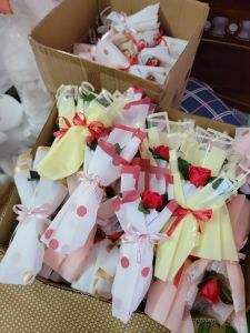 Hoa hồng sáp hoa sáp 1 bông hoa sáp thơm xinh xắn là tượng trưng của tình yêu với độ bền vĩnh cửu của hoa sáp sẽ là món quà ý nghĩa trong những dịp đặc biệt quà noel valentine..