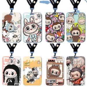 Cute Labubu Lanyard for Keys Neck Strap ID Card Badge Holder Cell Phone Strap Key Chain Key Holder Key Rings Accessories Gifts