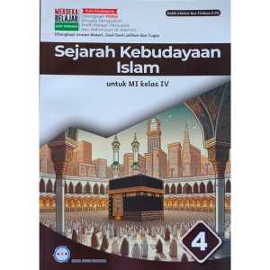 Ori Buku Sejarah Kebudayaan Islam Kelas 4 MI Kurikulum Merdeka Penerbit PT. Global Offset Sejahtera