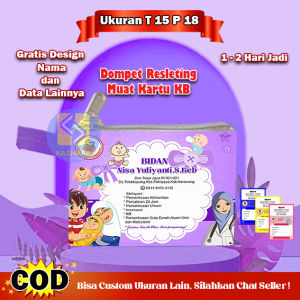 (70 PCS) Dompet KB Custom Free Nama /  souvenir bidan / Dompet kartu kebidanan / dompet bidan muat kartu /dompet ultah /souvenir dompet gratis desain nama dan foto/ Dompet Souvenir Klinik Bidan / Dompet KB Souvenir Bidan / Dompet Bidan Termurah Terlaris