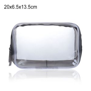 YUNAFIN Du lịch Dây  Trong suốt PVC Túi mỹ phẩm Túi lưu trữ Hộp đựng đồ trang điểm Túi vệ sinh