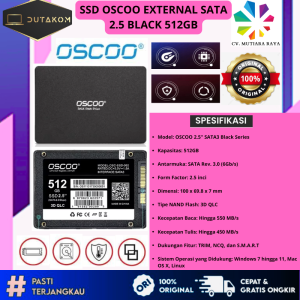 SSD EXTERNAL SATA 2.5 BLACK OSCOO 512GB
