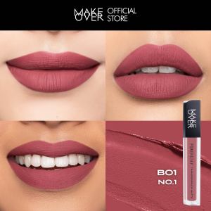 Make Over Powerstay Transferproof Matte Lip Cream- Lip Cream X Pantone 14H Pigment Non-Sticky Lightweight Quick set