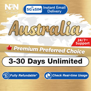 Australia eSIM Ultimate 3-30Days Daily 2GB/4GB/6GB/Unlimited Data  | Instant 24h Email Delivery | High Speed Travel Data Australia SIM Card