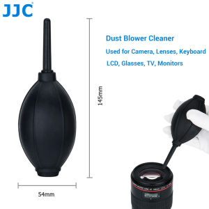 JJC Professional and Safe Dust Free Clean Air Blower Blaster for Digital SLR Mirrorless Camera Sensor CCD CMOS Lenses Filters and Other Sensitive Electronic Equipment