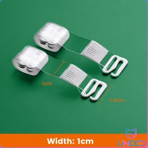 Need. Transparent Invisible Non-Slip Underwear Bra Straps Width 0.1cm/1cm/1.2cm/1.5cm/1.8cm