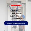[Add-On Deals] 1.5HP Air Conditioner Installation / Penghawa Dingin / Air-cond / Air conditioner / Aircond Installation Service (Installation ONLY). 