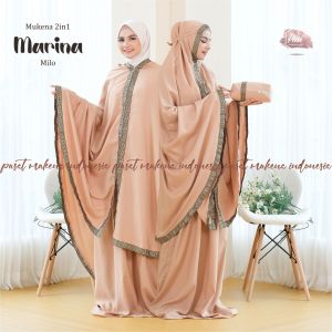 MUKENA DEWASA 2 IN 1 KATUN MIKRO MARINA
