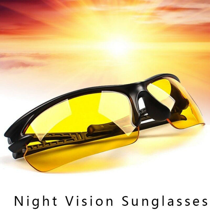 Bike Glasses Riding Protection Night Eyewear Bicycle Goggles Driving  Cycling Shades Outdoor Sports Sunglasses Eyeglasses