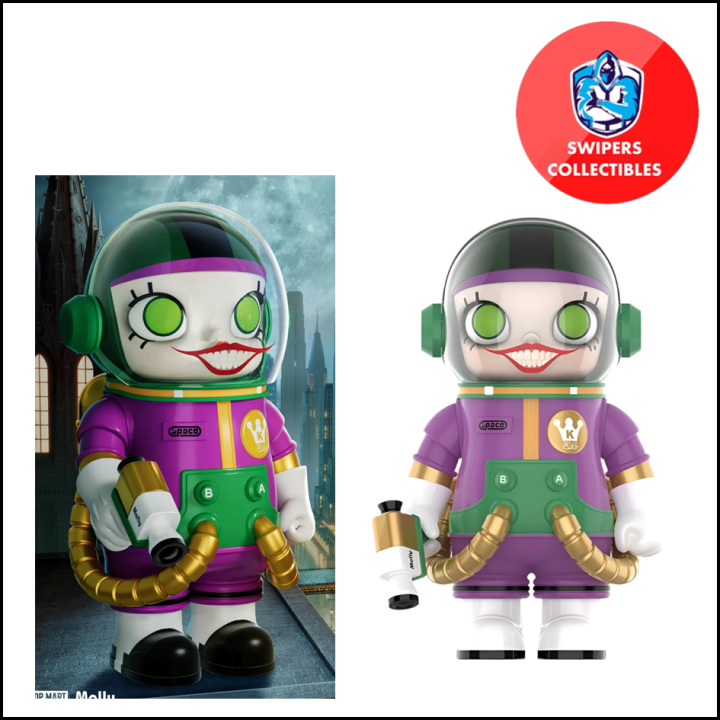 Pop Mart Mega Space Molly Joker 400% Dc Comics Collectible