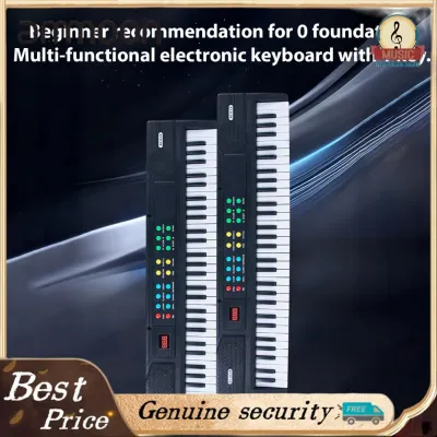 ammoon Btuty 61 Key Electronic Keyboard Piano 200 Tones 200 Rhythms Portable Digital Piano with Microphone Metronome Teaching Mode for Beginners Home Practice
