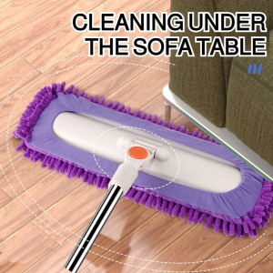 Floor Mop Comfortable and Effortless to Use Ceramic Tile Flat Mop Enhance Coverage Shops