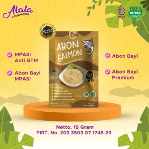Alala Abon Bayi Anak Penambah Nafsu Makan - Mpasi Makanan Bayi Non Msg Untuk Bayi Umur 8 Bulan+