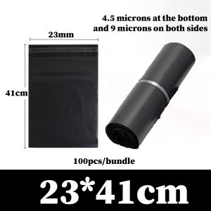 Black Thick Waterproof Self Adhesive Poly Mailers Shipping Bags for Clothing Wholesale