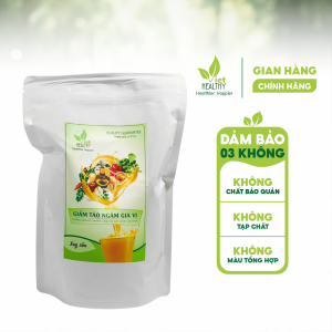 Giấm Táo Ngâm Gia Vị Xay Sẵn Túi Tiện Lợi - VietHealthy 1L