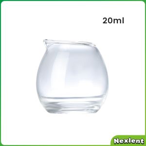 Nexlent Mini Milk Cups Small Milk Cups Espresso Cups Small Size Glass 20ml 50ml