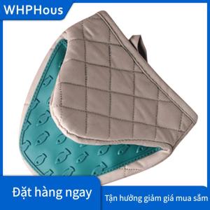 WHPHous Silicone chống bỏng lò găng tay Găng tay Găng tay potholder nhà bếp Silicone găng tay khay món ăn Bát chủ nướng lò găng tay Clip