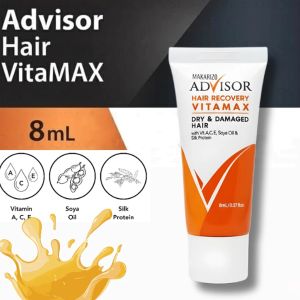 Makarizo Advisor Hair Recovery Vitamax 8mL Tube 50mL Pump Vitamin Rambut BPOM HALAL