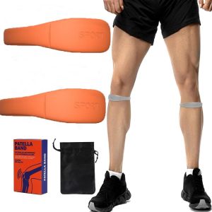 INNEED Knee Support Patella Tendon Knee Straps Fixed Protection Silicone Patella Knee Strap Portable Highly Elastic Knee Pain Relief Support Brace Women Men