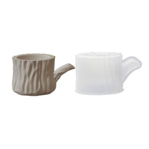 Tree Stump Holder Mold High Temperatures Resistant Candlestick Moulds Silicone Home Decorations Making Molds