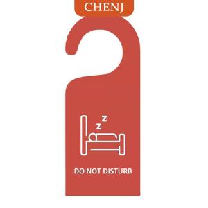 [COD] CHENJ ไม่รบกวนป้ายประตูห้อยป้ายร้านทำความสะอาดห้องป้ายประตูสองด้านสำหรับคลับคาเฟ่โรงแรม