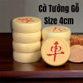 Bộ Cờ Tướng Bằng Gỗ Quân Loại Lớn Size 3.8cm - 4.8cm - 5.8cm Kèm Bàn cờ. 