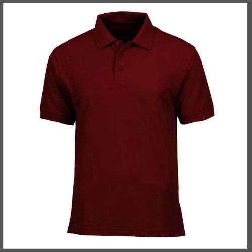 Maroon polo discount shirt for women