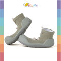 New Arrival 2023 รองเท้าหัดเดิน Attipas - รุ่น Atti Dinosaur - [สี : Green,Pink]. 