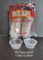 Sauce Container 50 ml Tempat Saus Saos Plastik Cup Saos Sambal 50ml 60ml isi 50 pcs l Sauce Cup 60ml. 