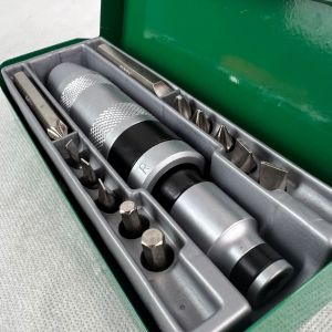 APR JAPAN obeng ketok screwdriver 1/4inch 13pc box baja pembuka baut AP128