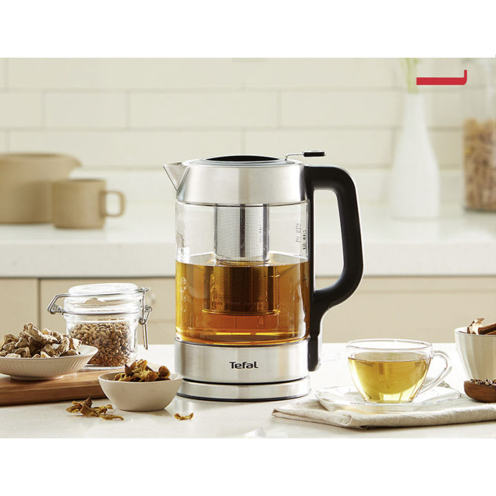 Tefal BJ773D NOVEO High Glass Resistance Electric Cordless Kettle
