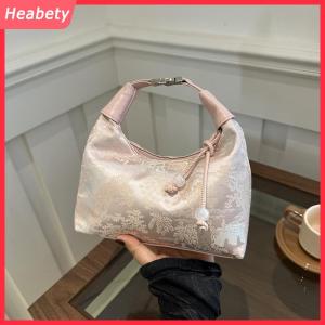 Heabety  Mới Trung Quốc Phong Cách Mỹ Thêu Phụ Nữ Túi Xách 2025 Mùa Hè Thời Trang Vai Túi Crossbody Hàng Ngày Đảng Tote Túi Xách Cho Phụ Nữ