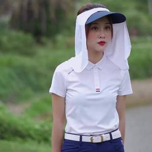 Khăn trùm - khẩu trang chống nắng chơi golf - Chất liệu mát lạnh kết hợp mũ chặn tia UV bảo vệ da - dùng cho cả nam nữ