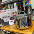 Nồi luộc gà inox 18/10 Tefal Duetto Plus 28cm dung tích 10.4L bảo hành 24 tháng. 