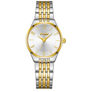 Poshi Jam Tangan Wanita Tali Alloy Jam Tangan Style Santai Kuarsa Original Cewek Korea COD FREE BOX