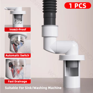 Universal Floor Drain Kitchen Floor Drain Pipe Sealing Plug Bathroom Pipe Anti-Odor Plug 24 Hours Anti-Odor