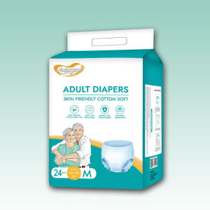【GUGU-W】ผ้าอ้อมผู้ใหญ่ M/L/XL(24 ชิ้น/1 Pack)  ใส่ง่าย  นุ่มสบาย ซึมเร็วสุด ใช้ได้ทั้งชายหญิง ปลี่ยนง่าย
