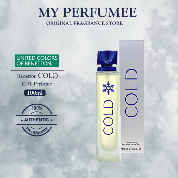 100% Original] Benetton COLD EDT Perfume (100ML) 100Ml Premium - Main Image