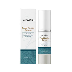 🔥Total Facial Serum Hyaluronic Acid Essence Gentle Moisturizing and Hydrating Facial Skin Nourishing Essence Firms and Lifts Skin Targets Dark Spots and Wrinkles Total Package Serum Anti-Aging Formula for Mature Skin
