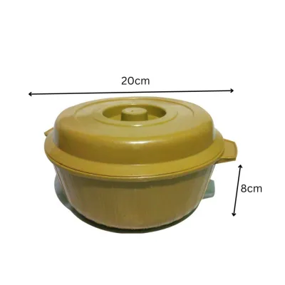 Yellow Rectangular Food Storage Containers
