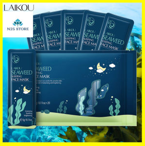 [ SIÊU RẺ ] 10 Gói Mặt Nạ Ngủ Tảo Biển LAIKOU SEASWEED SLEEPING FACE MASK -Dưỡng Ẩm Phục Hồi Làm Mịn Kiểm Soát Dầu Phù Hợp Mọi Loại Da